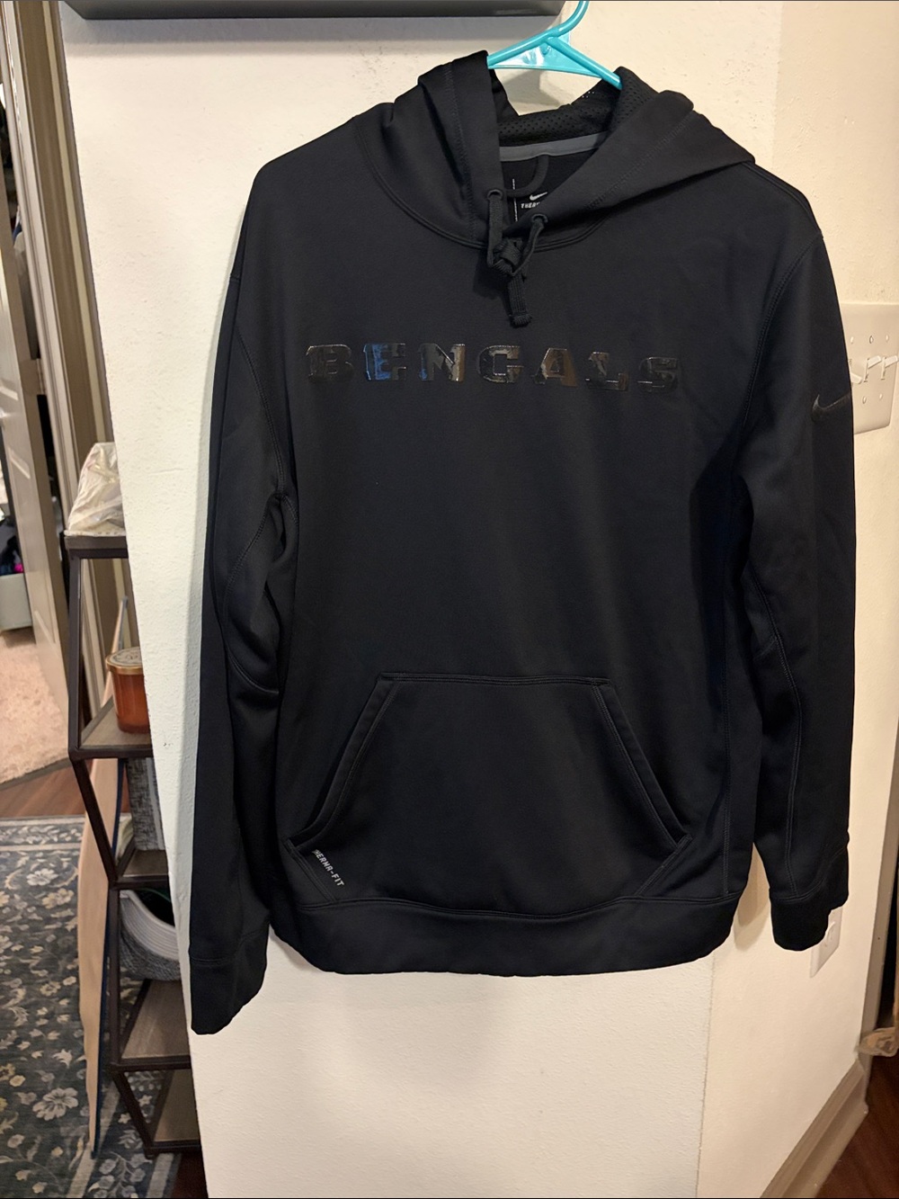 Nike Black Bengals Pullover Hoodie